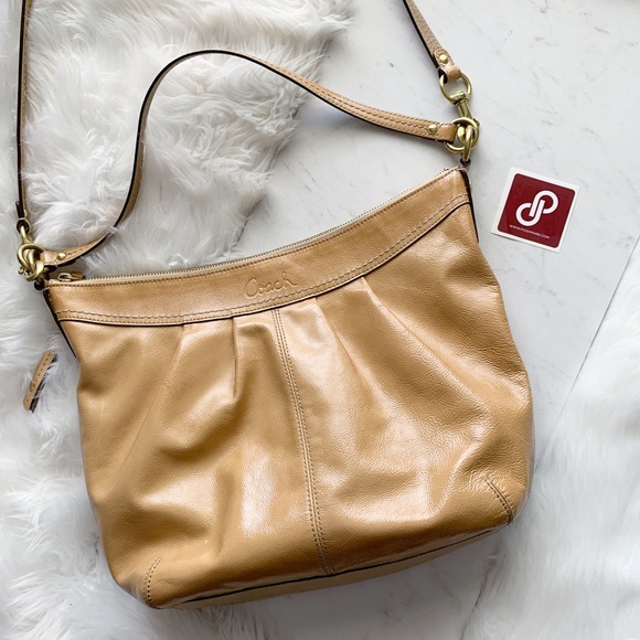 Coach Handbags - Coach • Patent Leather Shoulder Bag